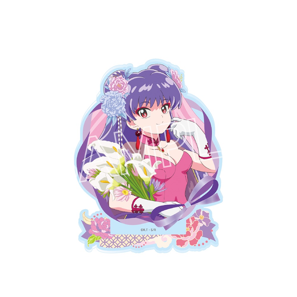 らんま1/2 フラワーブーケ アクリルスタンド シャンプー - 公式商品画像 | AniSmile