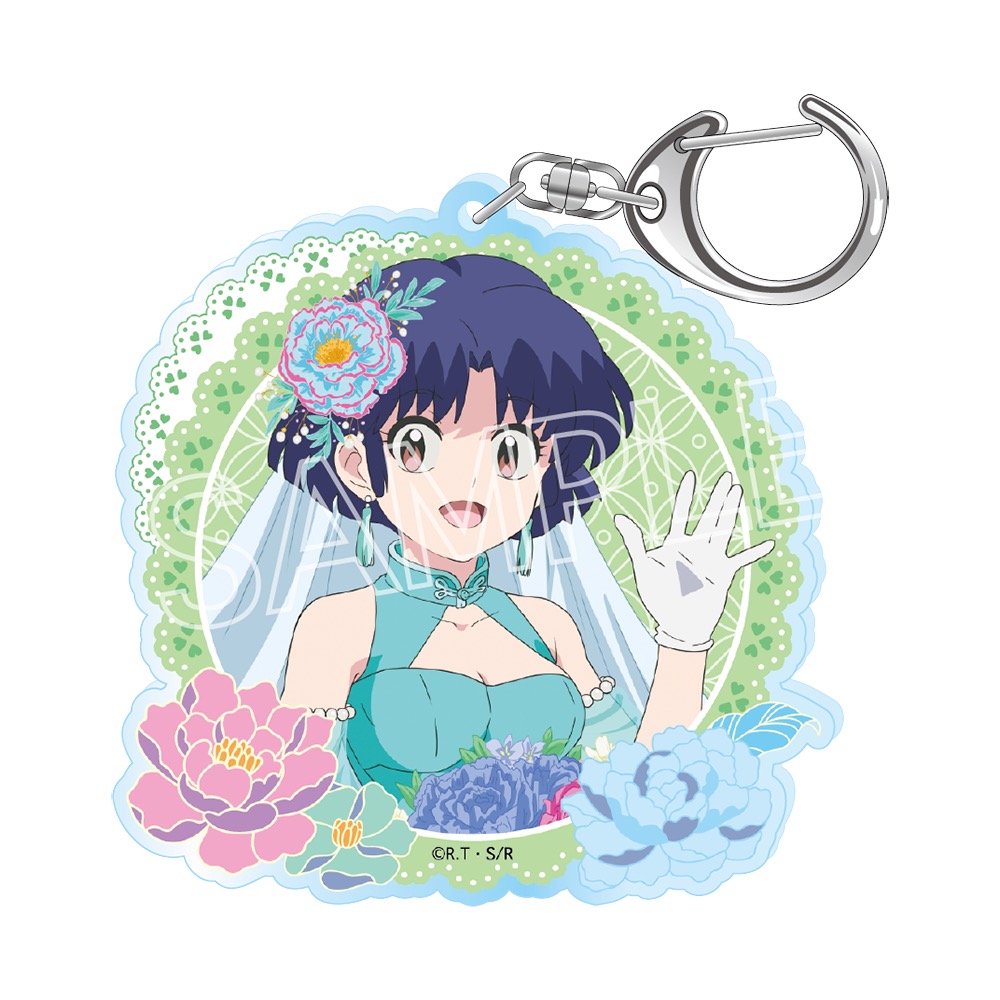 らんま1/2 フラワーブーケ アクリルキーホルダー 天道あかね - 公式商品画像 | AniSmile