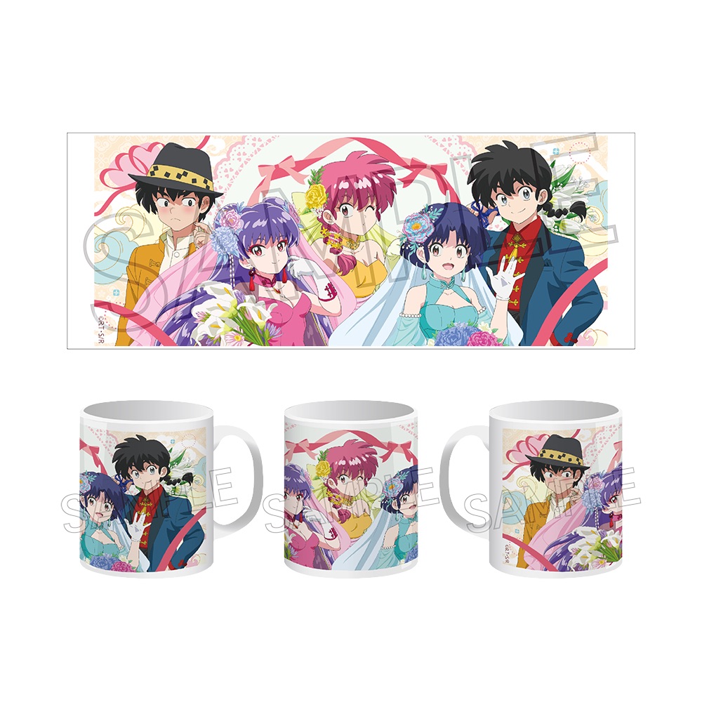 らんま1/2 フラワーブーケ マグカップ - 公式商品画像 | AniSmile