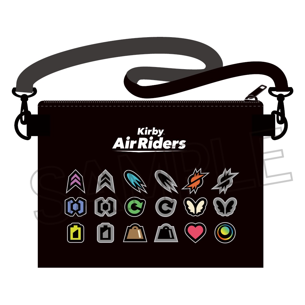 星のカービィ カービィのエアライダー サコッシュ パワーアップアイテム - 公式商品画像 | AniSmile