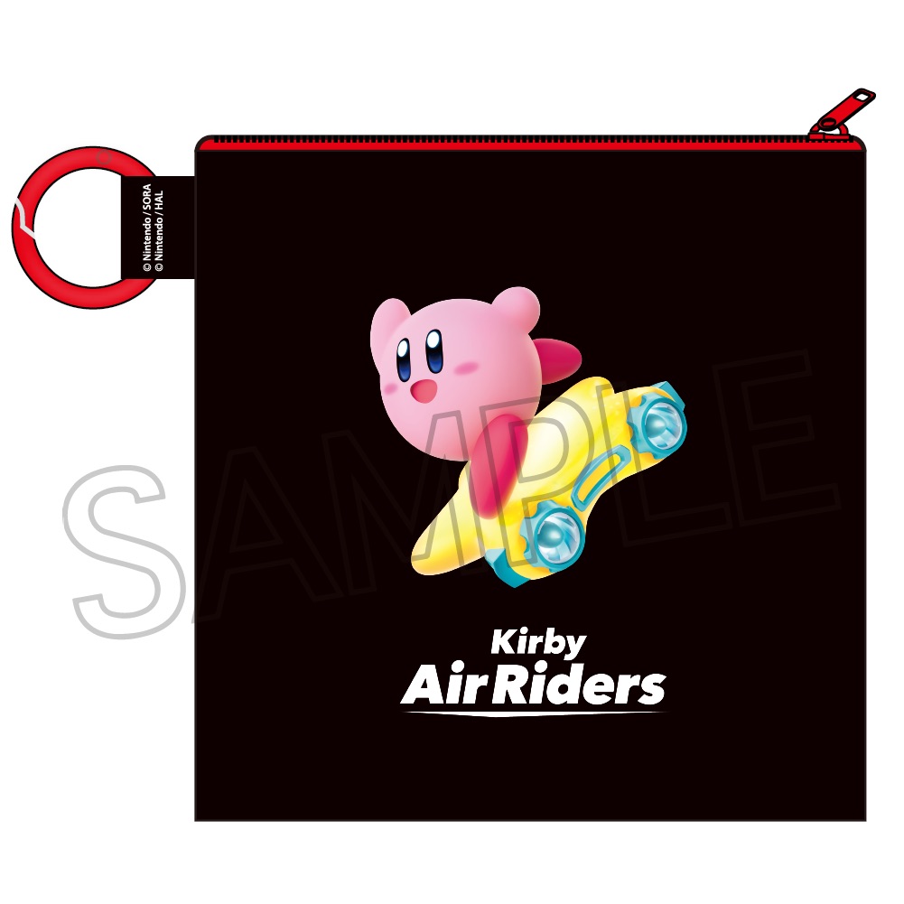 星のカービィ カービィのエアライダー ラウンドカラビナポーチ パワーアップアイテム - 公式商品画像 | AniSmile