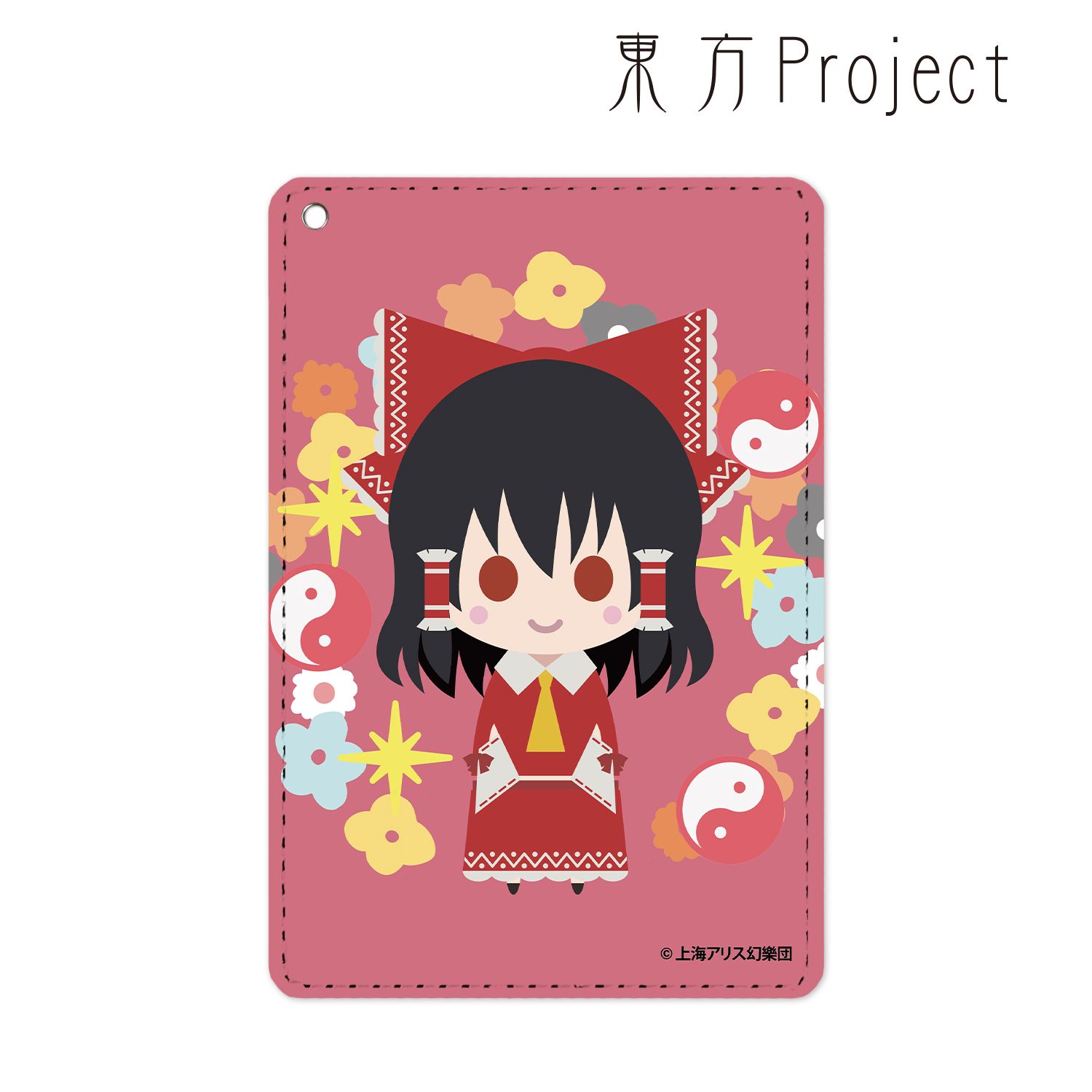 東方Project 博麗霊夢 NordiQ 1ポケットパスケース 画像 5 | AniSmile