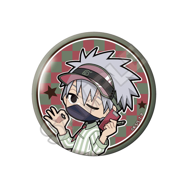 NARUTO-ナルト- 疾風伝 アメリカンダイナー 缶バッジ ※1BOX=6入 画像 5 | AniSmile