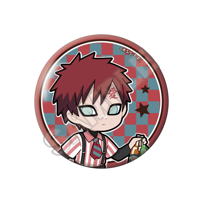 NARUTO-ナルト- 疾風伝 アメリカンダイナー 缶バッジ ※1BOX=6入 画像 6 | AniSmile