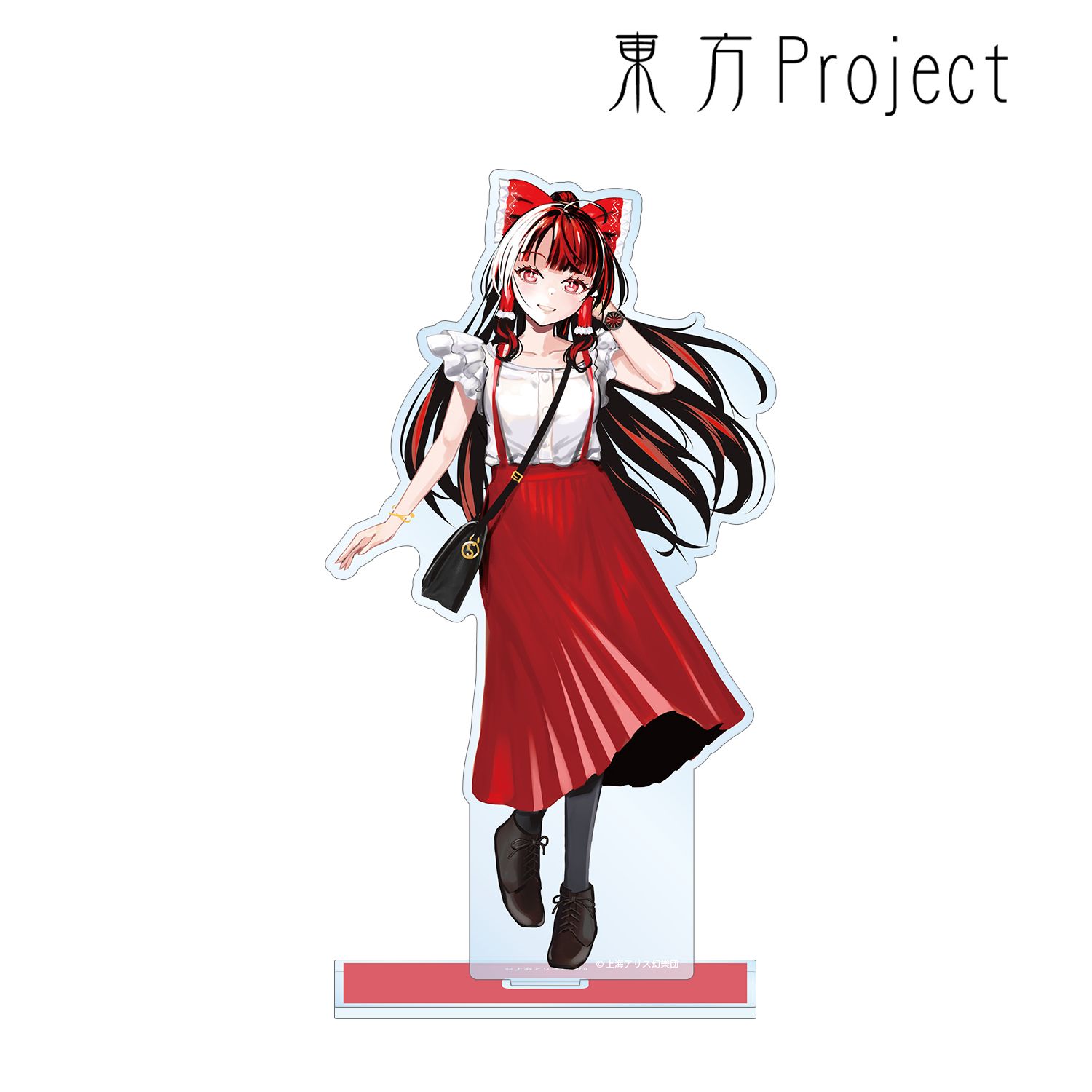 東方Project 松本能人イラスト 博麗霊夢 ウォッチコーデver. BIGアクリルスタンド 画像 6 | AniSmile