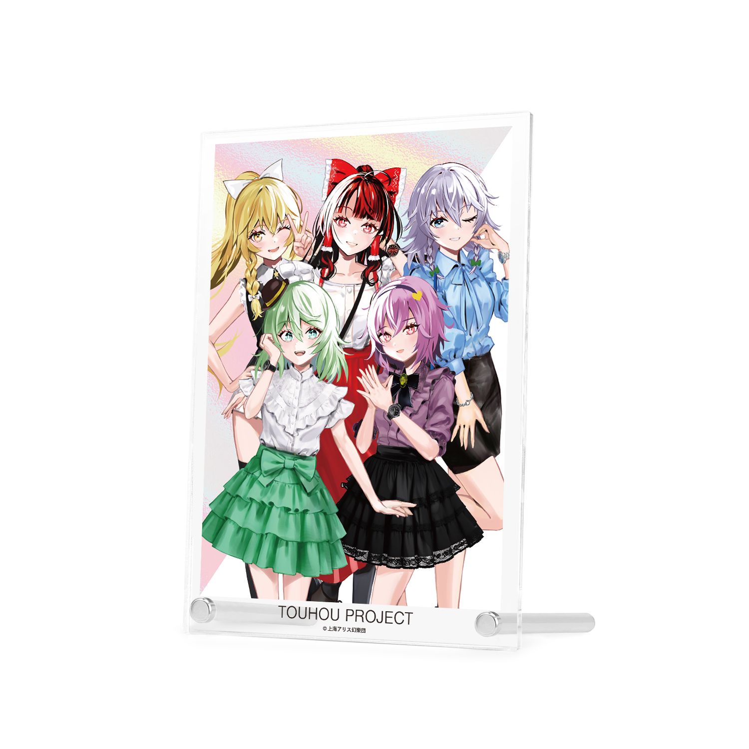 東方Project 松本能人イラスト ウォッチコーデver. 集合 A5アクリルパネル 画像 6 | AniSmile