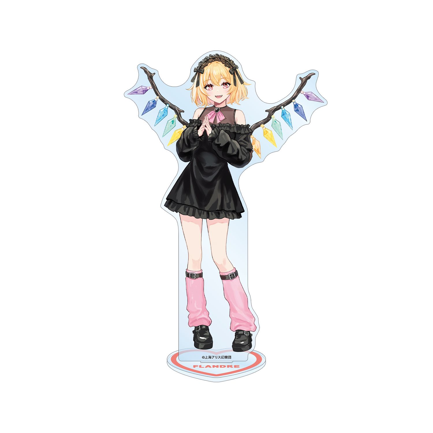東方Project 松本能人イラスト フランドール・スカーレット ガーリーファッションver. BIGアクリルスタンド 画像 5 | AniSmile