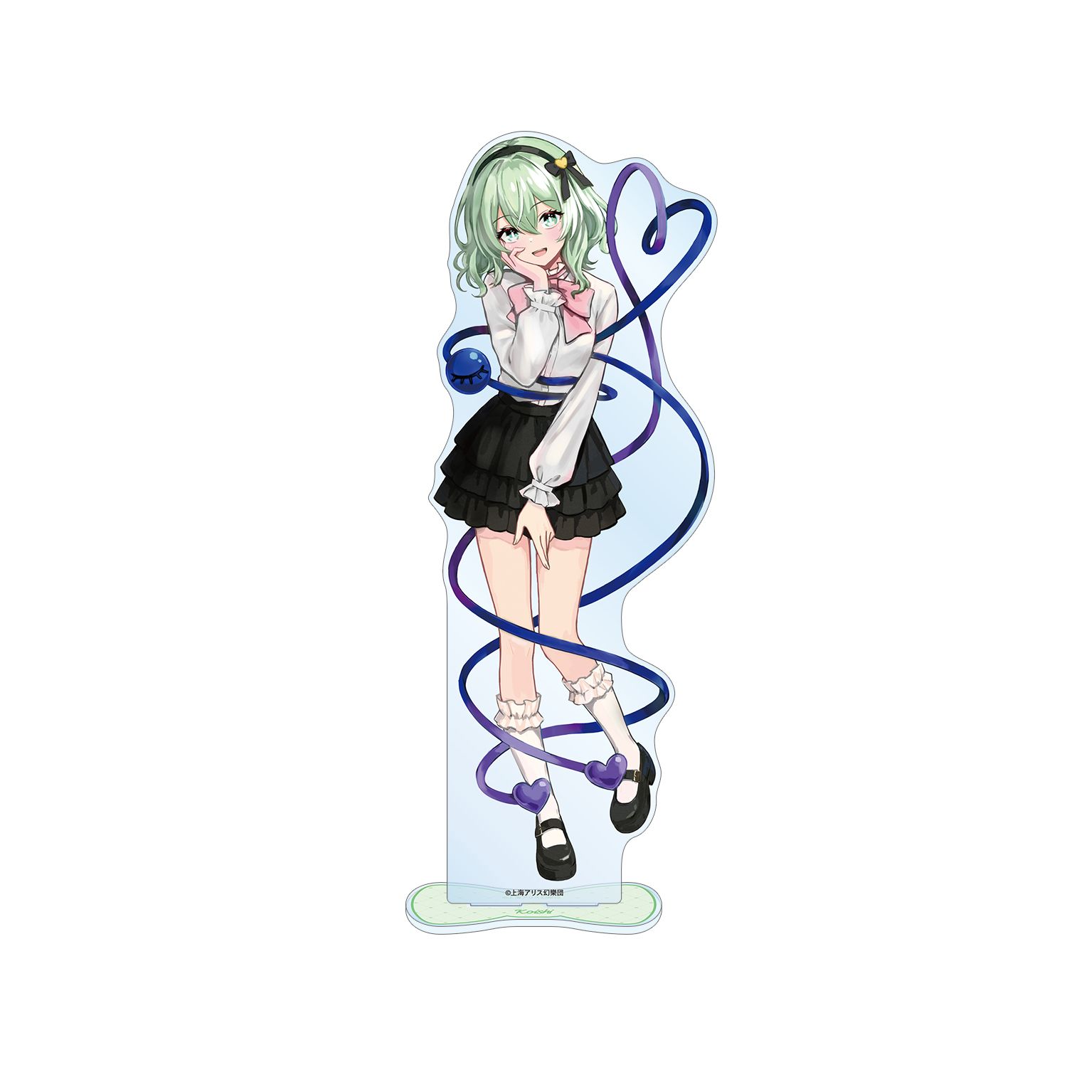 東方Project 松本能人イラスト 古明地こいし ガーリーファッションver. 特大アクリルスタンド 画像 6 | AniSmile