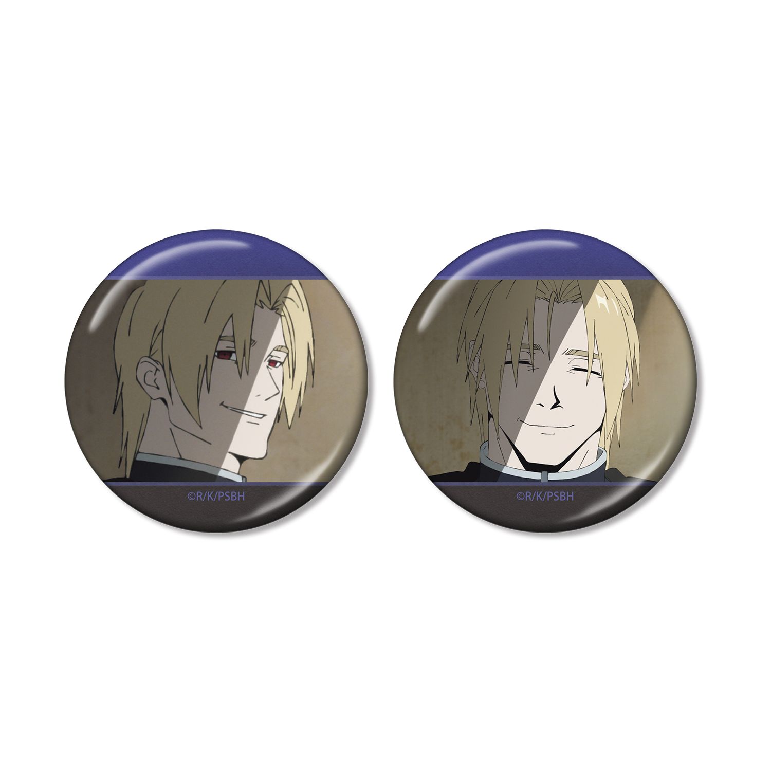 TVアニメ『勇者刑に処す 懲罰勇者9004隊刑務記録』 ライノー 場面写メタリック缶バッジ2個セット 画像 6 | AniSmile