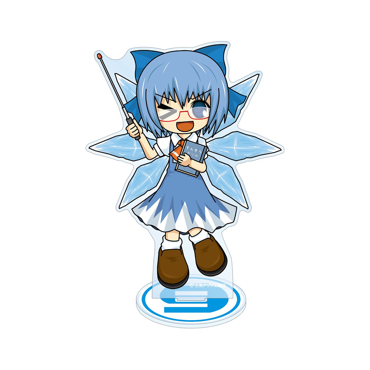 東方Project 宇田てとら先生 描き下ろしイラスト チルノのパーフェクトBIGアクリルスタンド 画像 4 | AniSmile