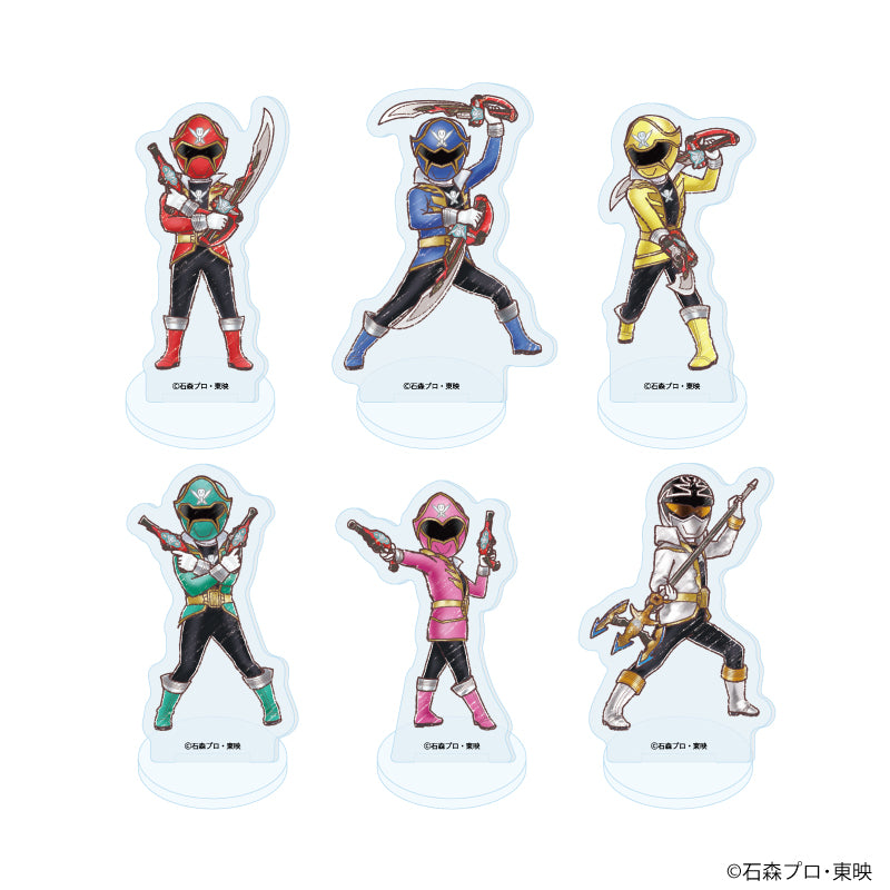 アクリルぷちスタンド「海賊戦隊ゴーカイジャー」01/ブラインド(全6種)(グラフアートイラスト) - 公式商品画像 | AniSmile