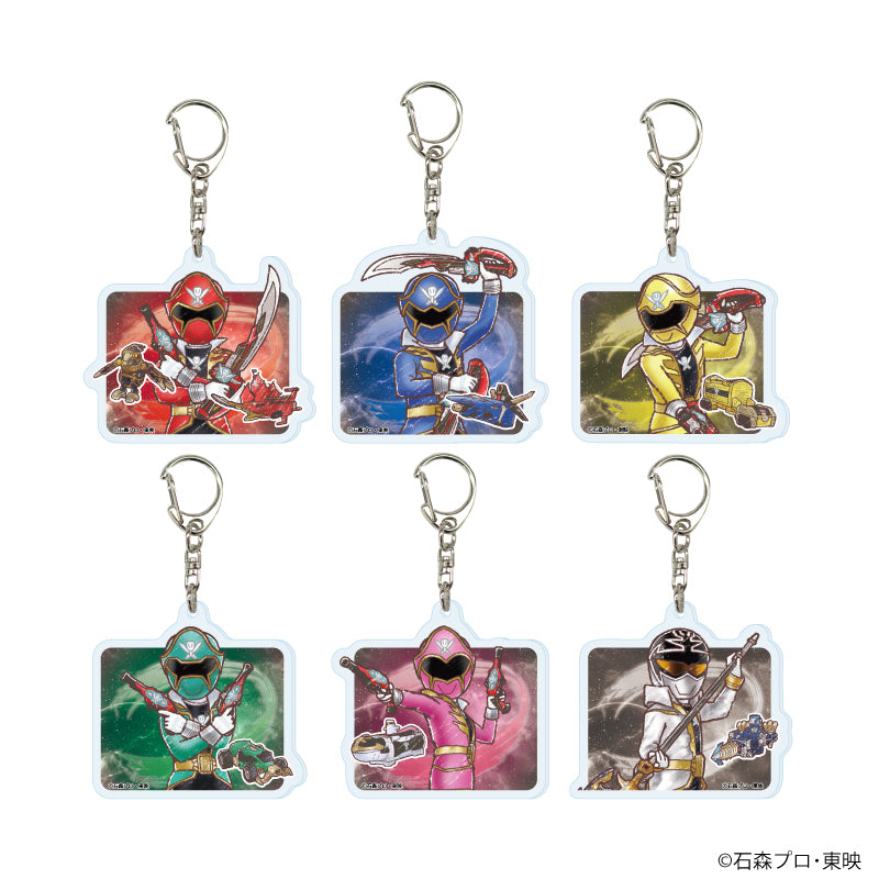 アクリルキーホルダー「海賊戦隊ゴーカイジャー」01/ブラインド(全6種)(グラフアートイラスト) - 公式商品画像 | AniSmile