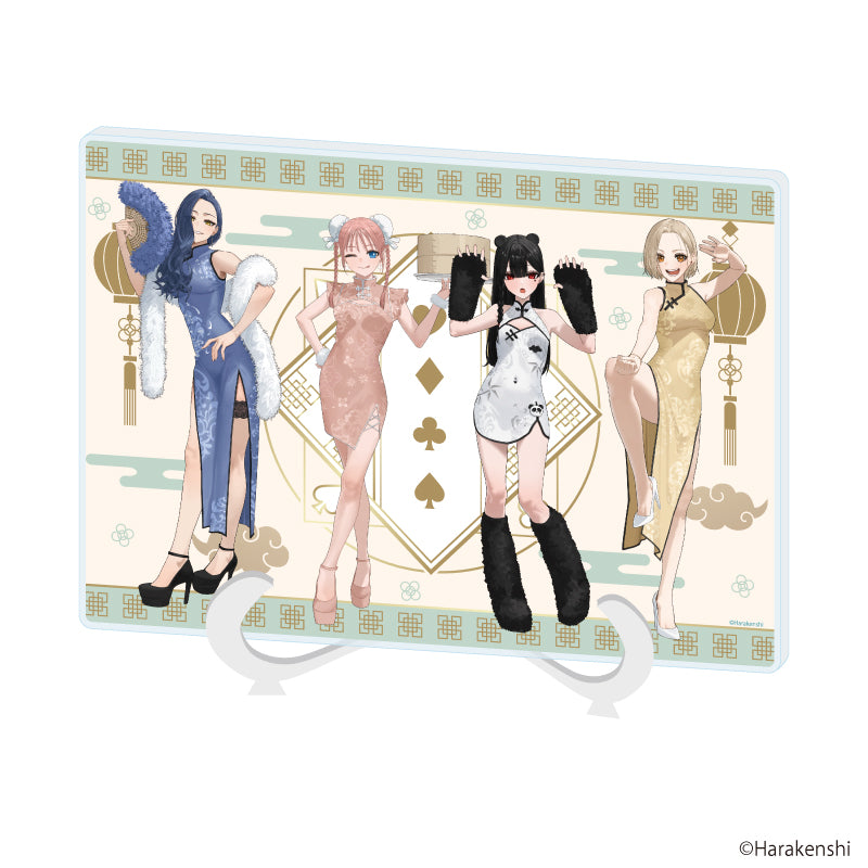 アクリルアートボード(A5サイズ)「トランプ娘のすすめ」01/集合デザイン(描き下ろしイラスト) - 公式商品画像 | AniSmile