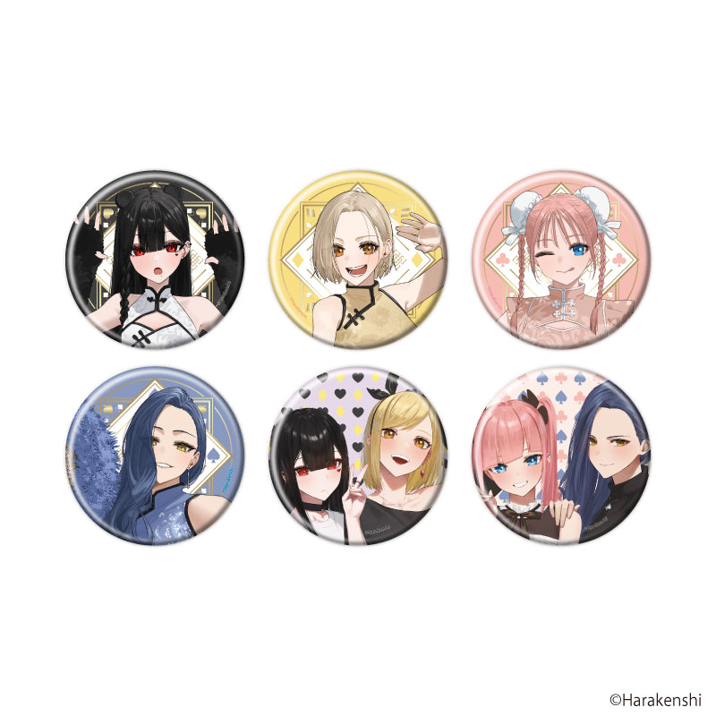 缶バッジ「トランプ娘のすすめ」01/ブラインド(全6種)(公式&描き下ろしイラスト) - 公式商品画像 | AniSmile