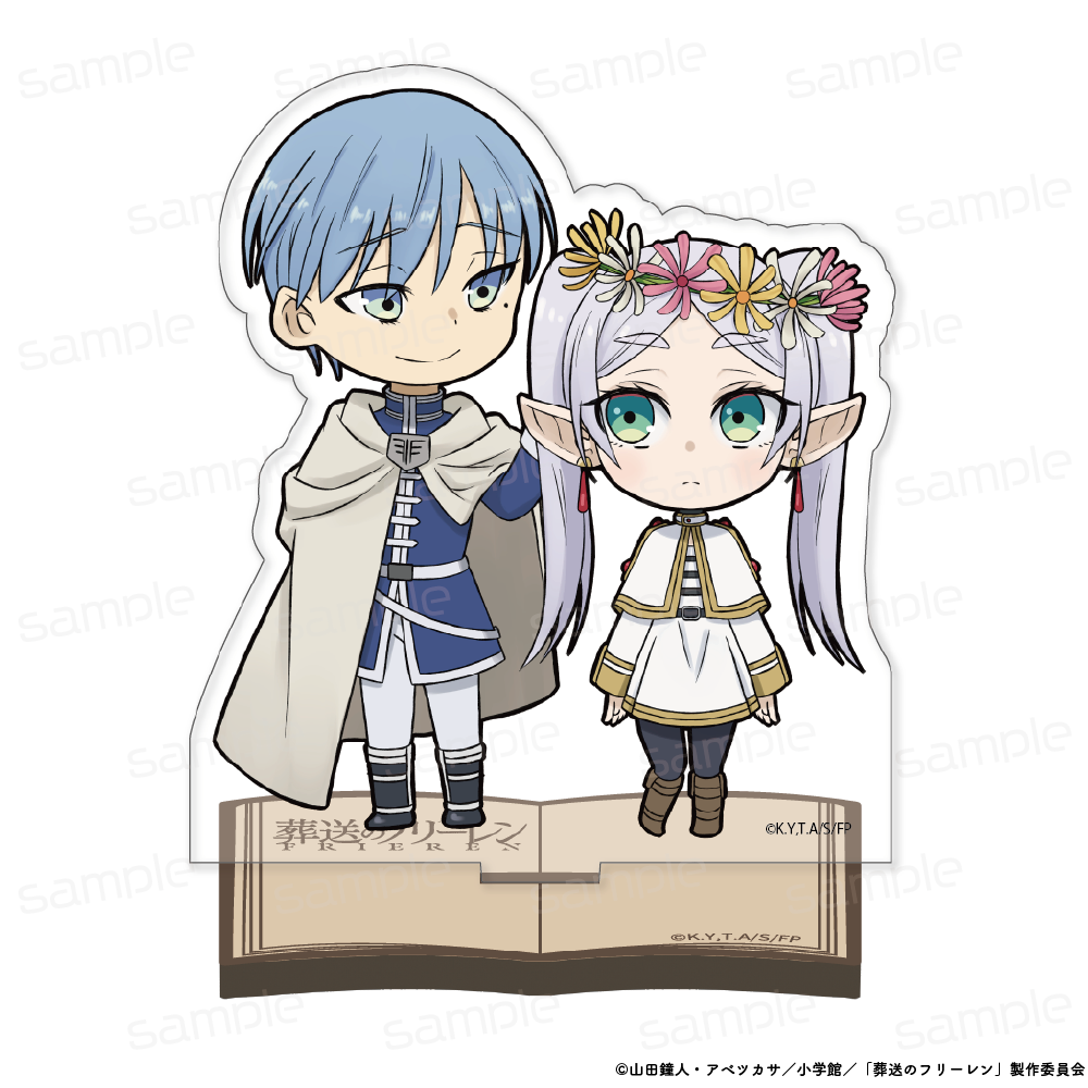 葬送のフリーレン アクリルスタンド【ヒンメル&フリーレン(花冠)】 - 公式商品画像 | AniSmile