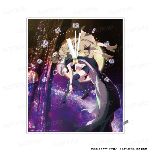 よふかしのうた Season2 アクリル掛け時計【B】 - 公式商品画像 | AniSmile