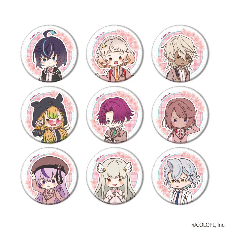 缶バッジ「白猫プロジェクト」12/桜制服ver. ブラインド(全9種)(グラフアートイラスト) - 公式商品画像 | AniSmile