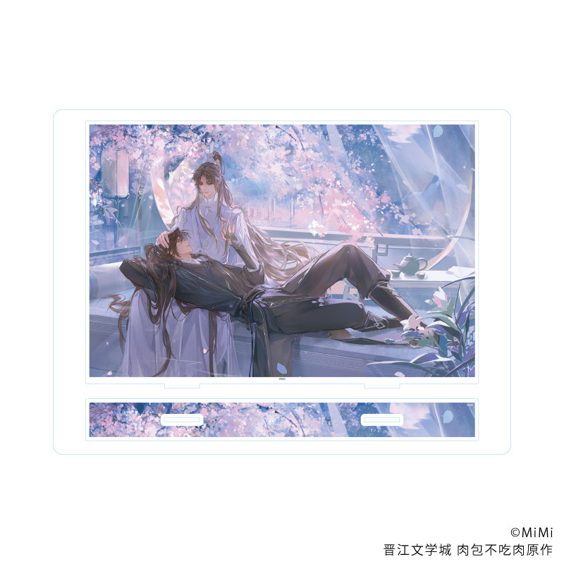 アクリルジオラマ「二哈と彼の白猫師尊」02/墨燃&楚晩寧(描き下ろしイラスト) - 公式商品画像 | AniSmile