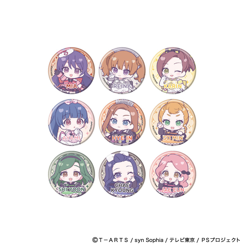 缶バッジ「プリティーシリーズ」02/プリティーリズム・ディアマイフューチャー コーデアレンジver. ブラインド(全9種)(ミニキャライラスト) - 公式商品画像 | AniSmile