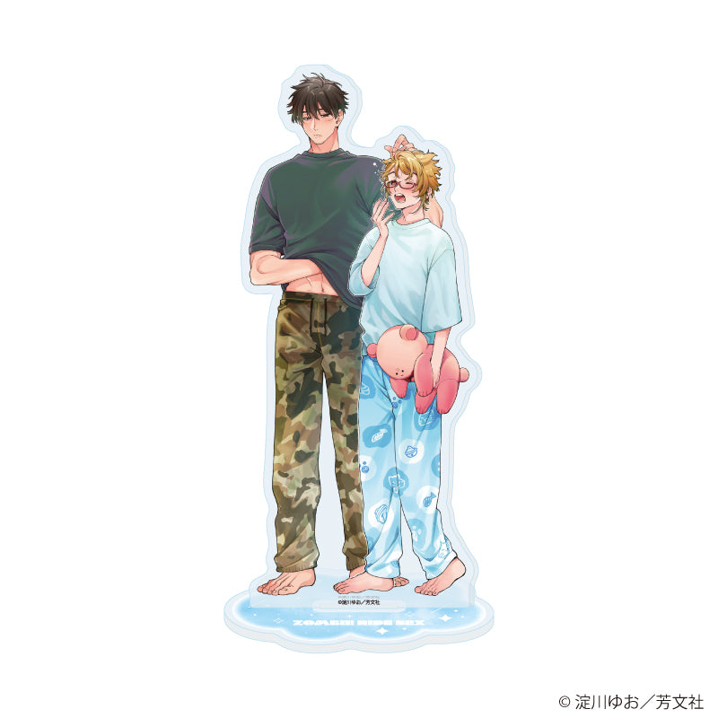 アクリルスタンド「ゾンビ・ハイド・セックス」01/千ヶ崎一馬&三柴晴臣(描き下ろしイラスト) - 公式商品画像 | AniSmile