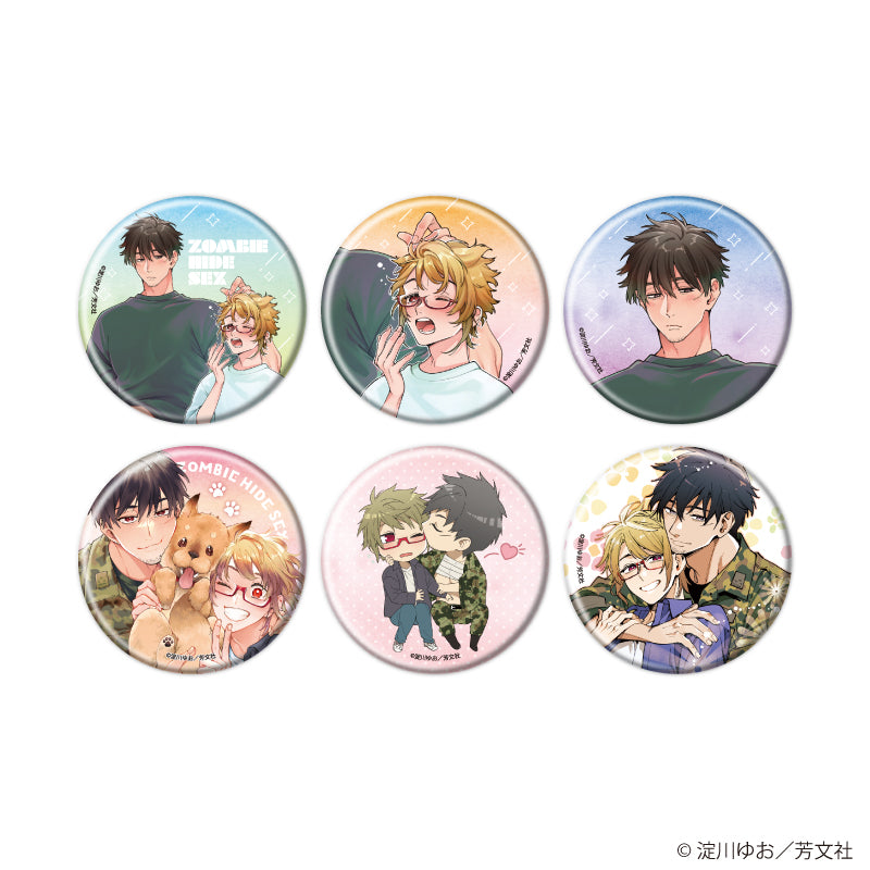 缶バッジ「ゾンビ・ハイド・セックス」01/ブラインド(全6種)(公式&描き下ろしイラスト) - 公式商品画像 | AniSmile
