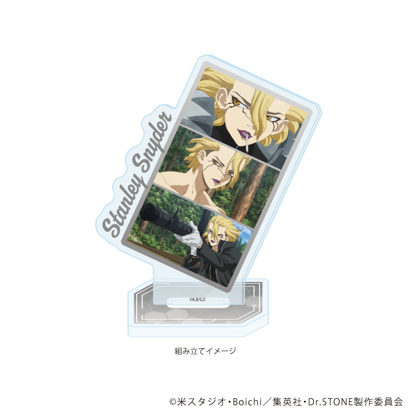 アクリルスタンドプレート「Dr.STONE」33/スタンリー・スナイダー(場面写イラスト) 画像 2 | AniSmile