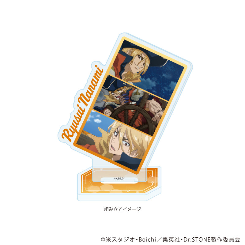 アクリルスタンドプレート「Dr.STONE」31/七海龍水(場面写イラスト) 画像 2 | AniSmile