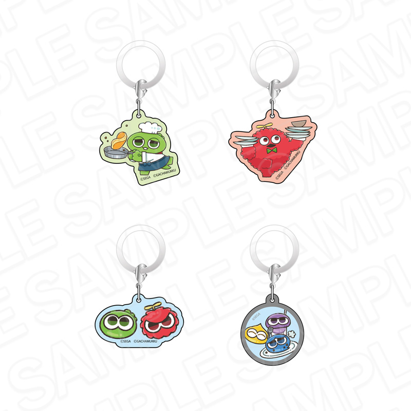 ガチャピン・ムック×ぷよぷよ~クッキング大作戦!~ アンブレラチャーム(ランダム) - 公式商品画像 | AniSmile