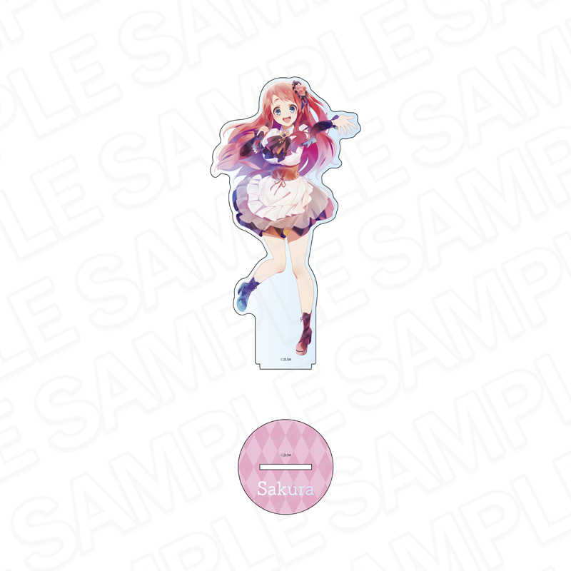 劇場版『ゾンビランドサガ ゆめぎんがパラダイス』 デカアクリルスタンド PALE TONE series 源 さくら ゴシック ver. - AniSmile