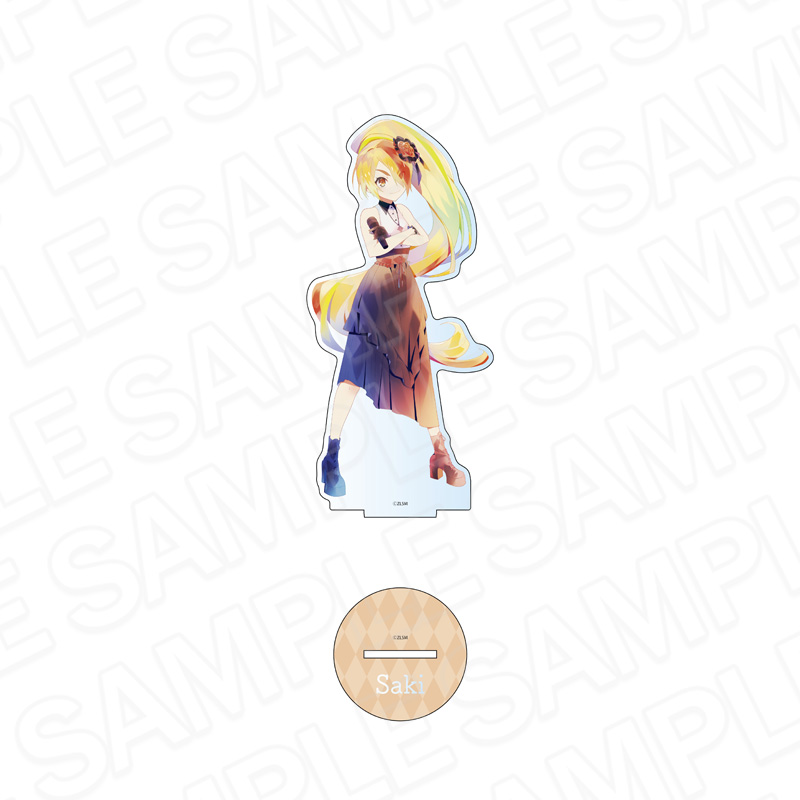劇場版『ゾンビランドサガ ゆめぎんがパラダイス』 デカアクリルスタンド PALE TONE series 二階堂 サキ ゴシック ver. - 公式商品画像 | AniSmile