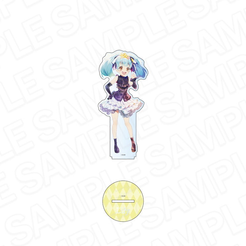 劇場版『ゾンビランドサガ ゆめぎんがパラダイス』 デカアクリルスタンド PALE TONE series 星川 リリィ ゴシック ver. - 公式商品画像 | AniSmile
