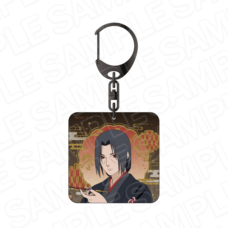 NARUTO-ナルト- 疾風伝 アクリルキーホルダー うちはイタチ モダン和装 ver. - 公式商品画像 | AniSmile