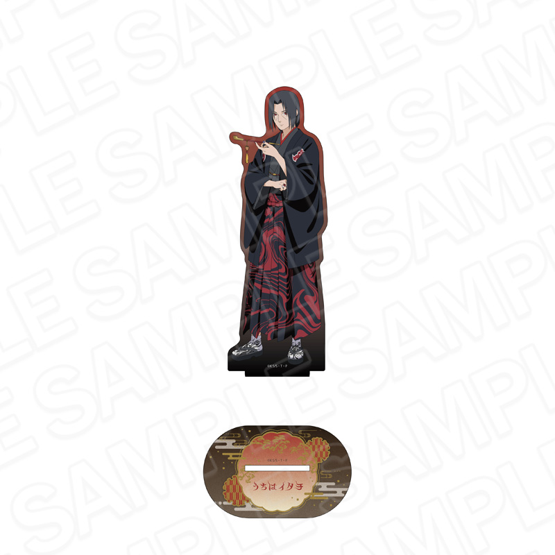 NARUTO-ナルト- 疾風伝 デカアクリルスタンド うちはイタチ モダン和装 ver. - 公式商品画像 | AniSmile