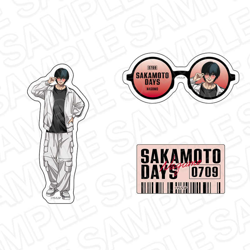 SAKAMOTO DAYS ステッカーセット 南雲 Color Glass ver. - AniSmile