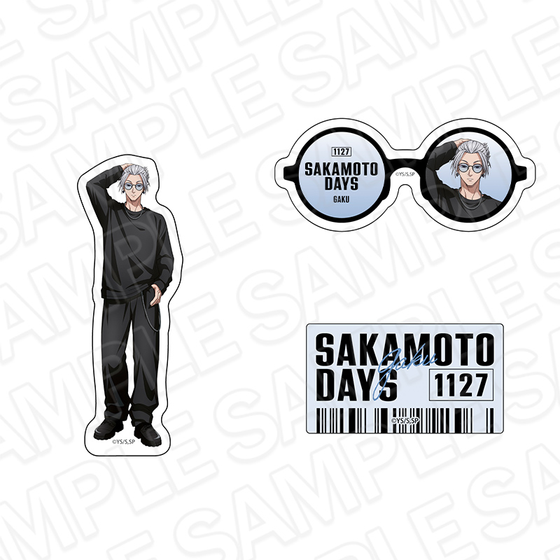 SAKAMOTO DAYS ステッカーセット 楽 Color Glass ver. - AniSmile