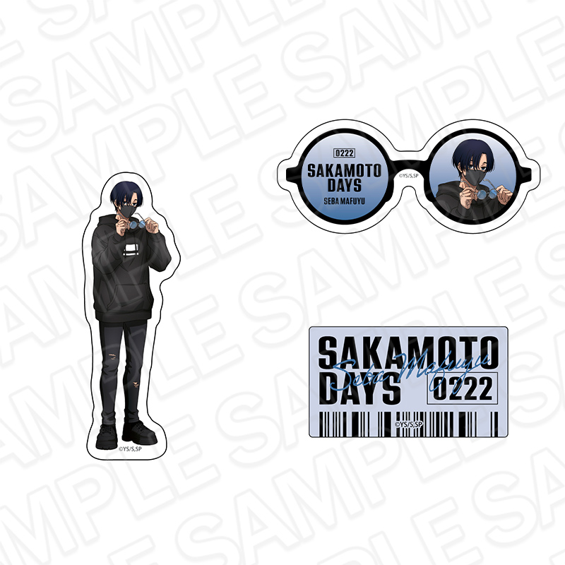 SAKAMOTO DAYS ステッカーセット 勢羽真冬 Color Glass ver. - AniSmile