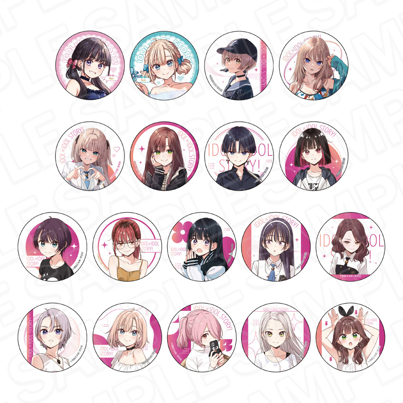 IDOL×IDOL STORY! ホログラムカンバッジ(ランダム) - 公式商品画像 | AniSmile