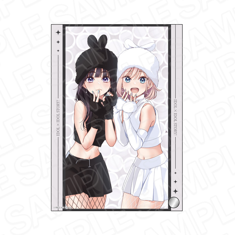 IDOL×IDOL STORY! ミニアクリルアート 美海&依吹 もこもこうさぎ ver. - AniSmile