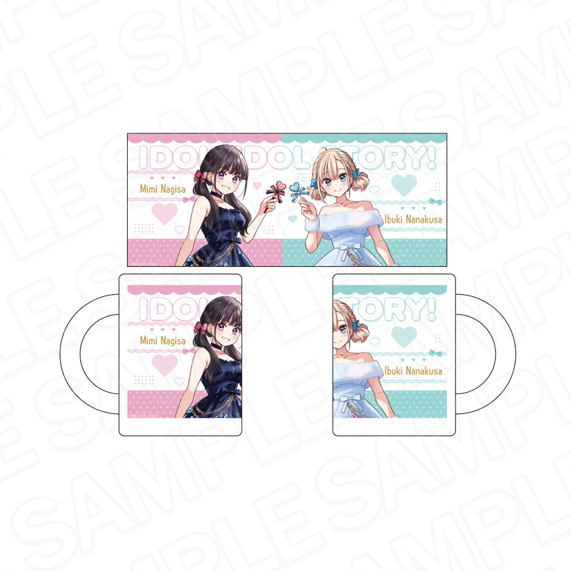 IDOL×IDOL STORY! フロストマグカップ 美海&依吹 シュガー×ステラ ver. - AniSmile
