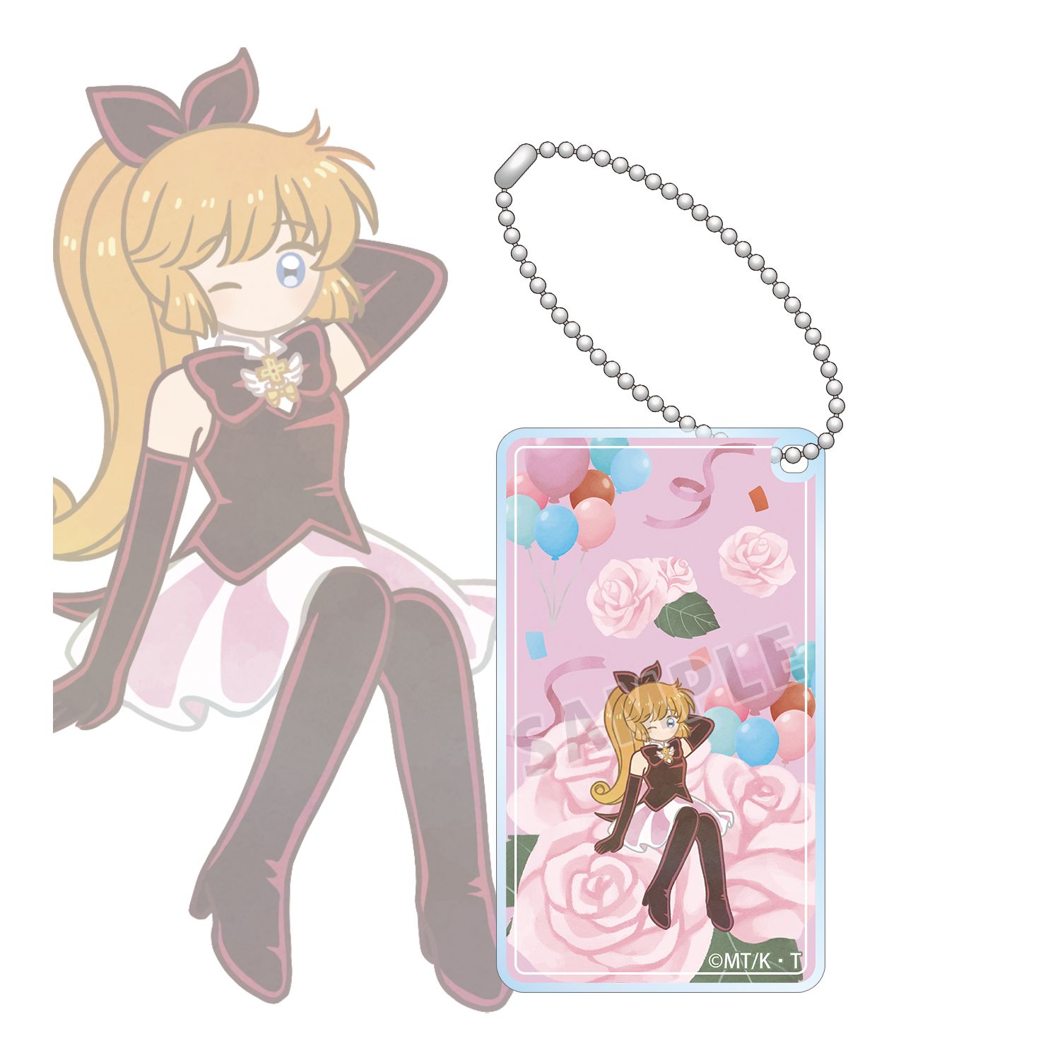 怪盗セイント・テール Botania スクエアアクリルキーホルダー - 公式商品画像 | AniSmile