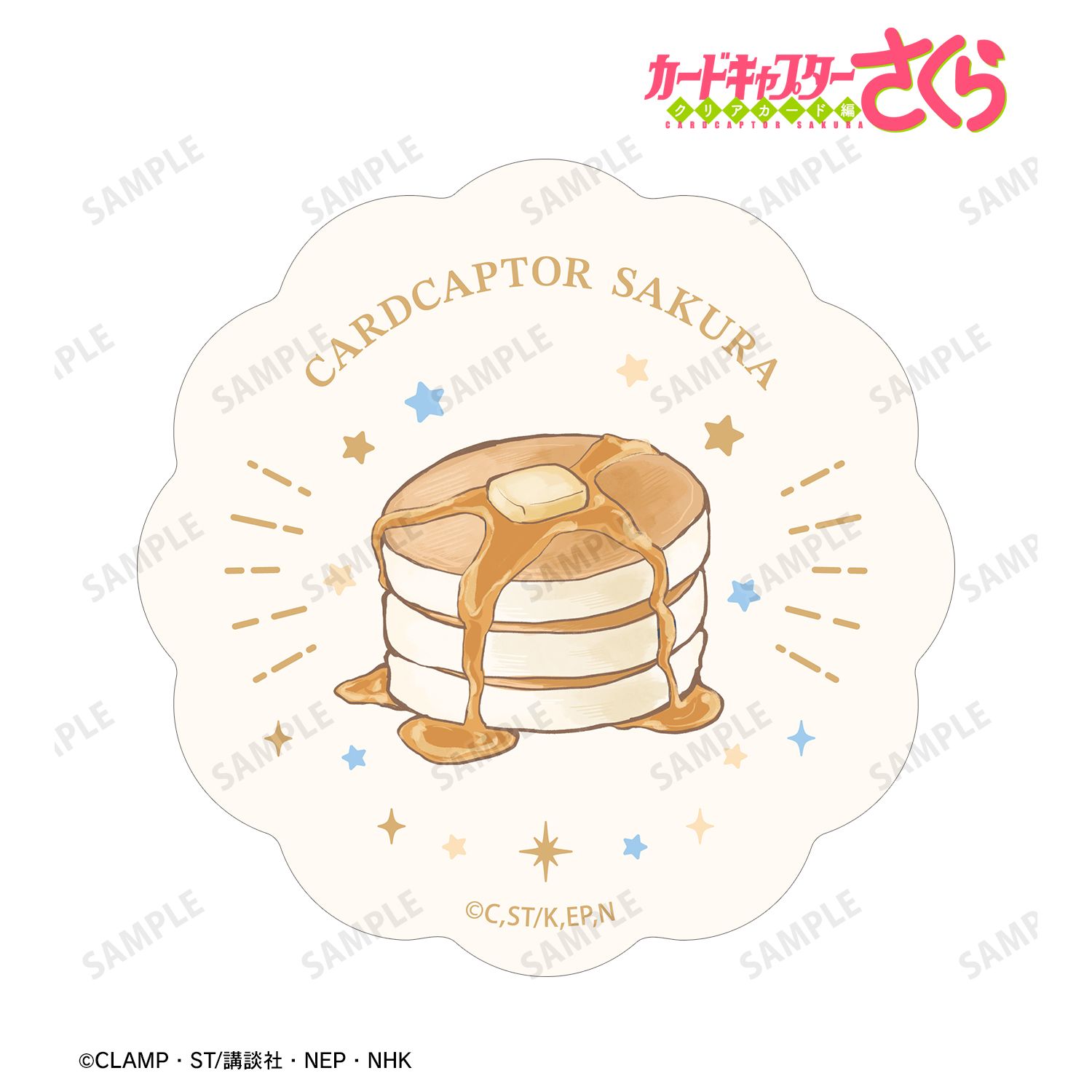 カードキャプターさくら クリアカード編 さくらのホットケーキ A:code ダイカットステッカー 画像 2 | AniSmile