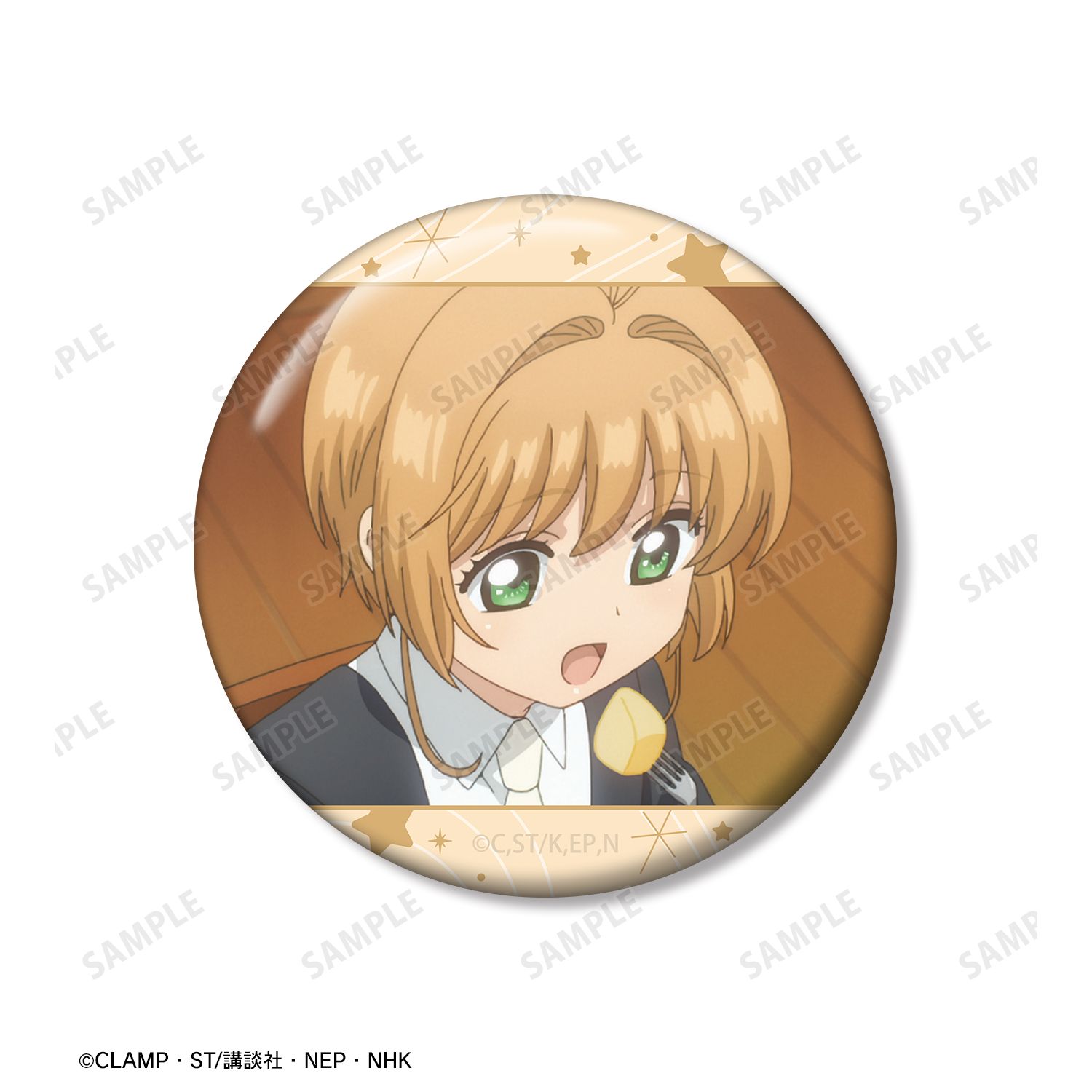カードキャプターさくら クリアカード編 さくらのホットケーキ A:code 缶バッジ2個セット 画像 4 | AniSmile