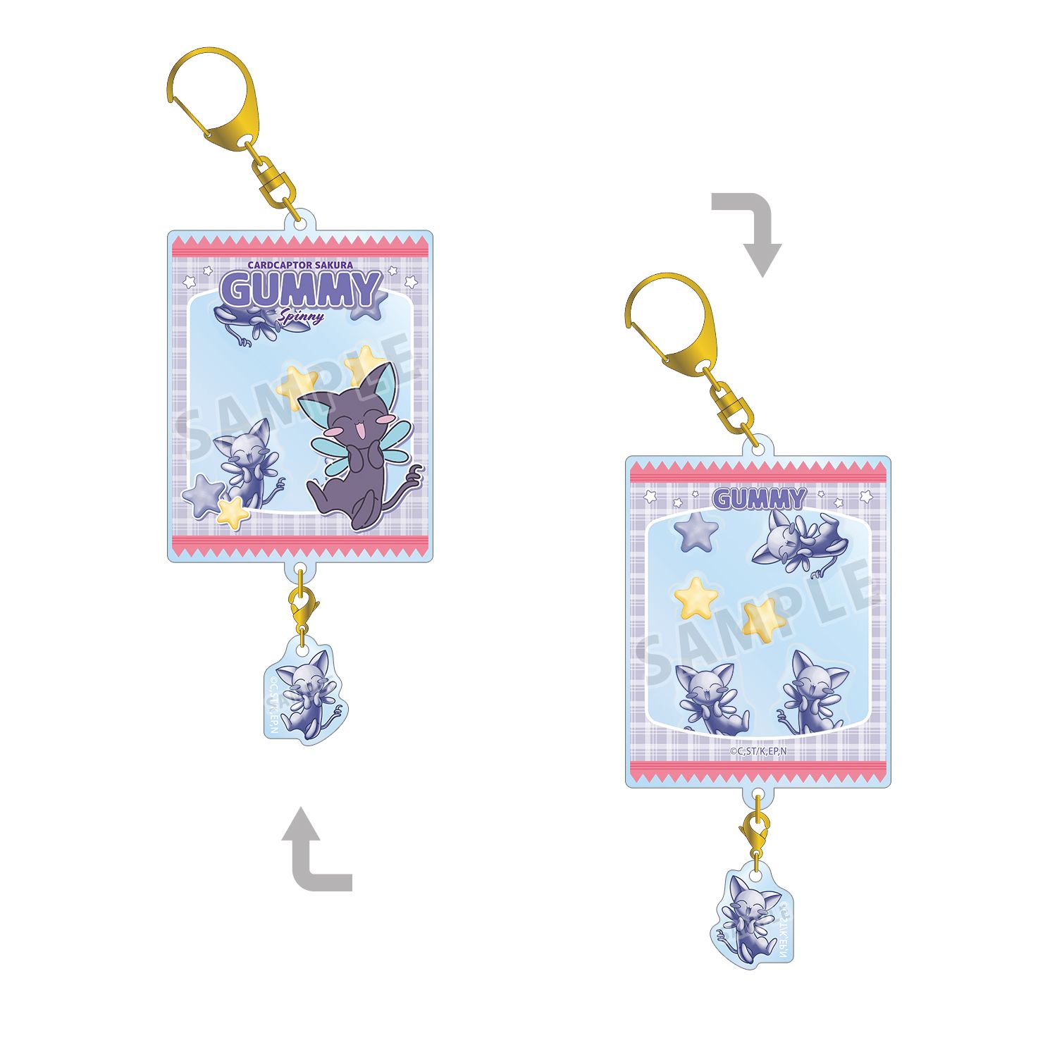 カードキャプターさくら クリアカード編 スッピー プティスリー シャカシャカアクリルキーホルダー - 公式商品画像 | AniSmile