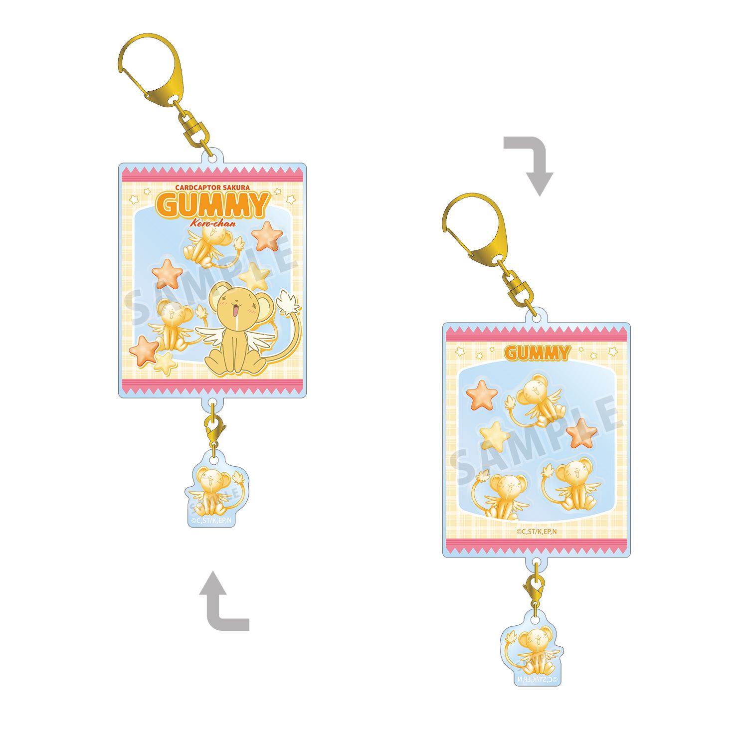 カードキャプターさくら クリアカード編 ケロちゃん プティスリー シャカシャカアクリルキーホルダー - 公式商品画像 | AniSmile