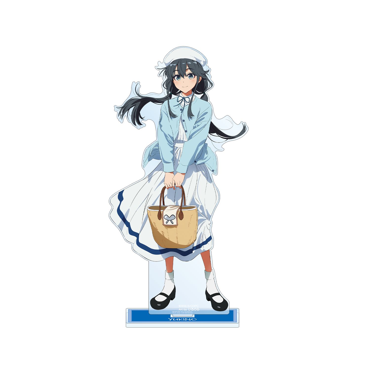 やはり俺の青春ラブコメはまちがっている。完 描き起こし 雪ノ下雪乃 私服ver. Art by けろりら BIGアクリルスタンド - 公式商品画像 | AniSmile