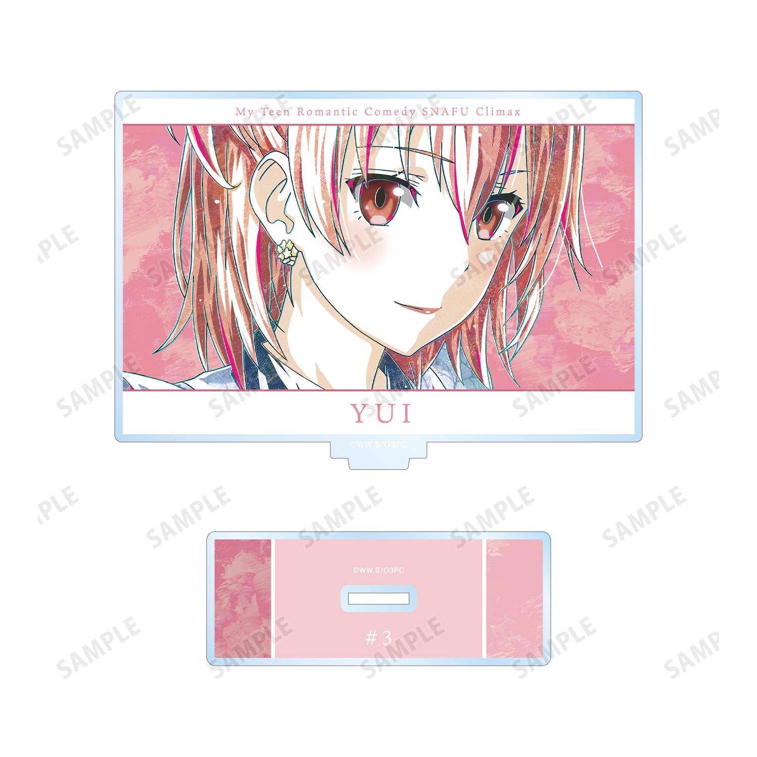 やはり俺の青春ラブコメはまちがっている。完 由比ヶ浜結衣 Ani-Art 第2弾 BIGアクリルスタンド 画像 3 | AniSmile