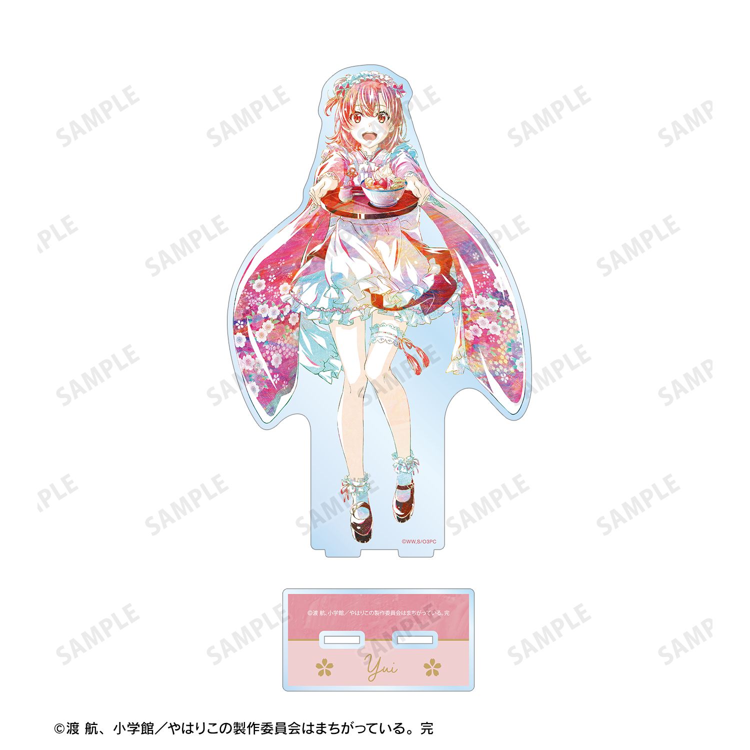 やはり俺の青春ラブコメはまちがっている。完 描き下ろしイラスト 由比ヶ浜結衣 和風メイド服ver. Ani-Art BIGアクリルスタンド 画像 3 | AniSmile