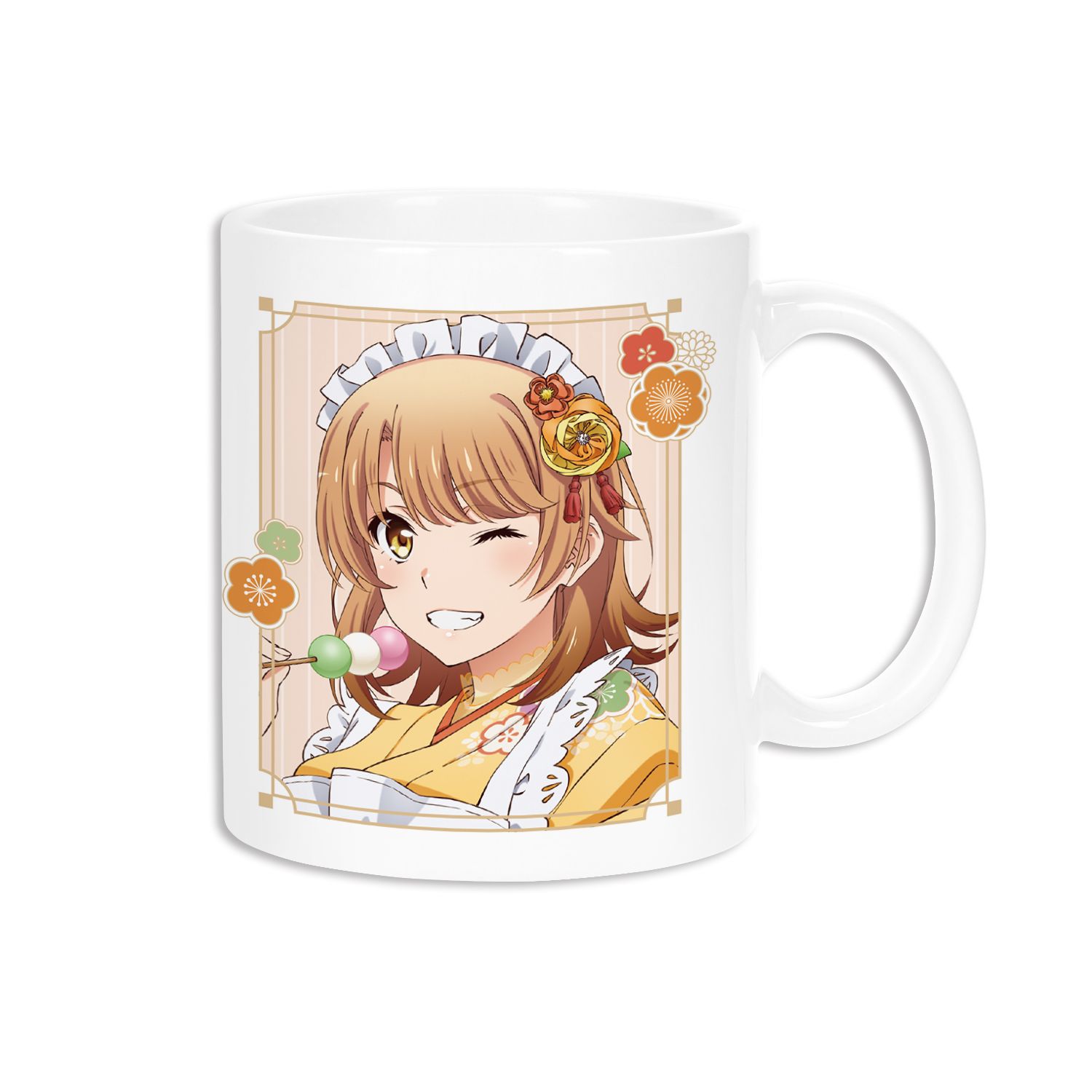やはり俺の青春ラブコメはまちがっている。完 描き下ろしイラスト 一色いろは 和風メイド服ver. マグカップ - 公式商品画像 | AniSmile