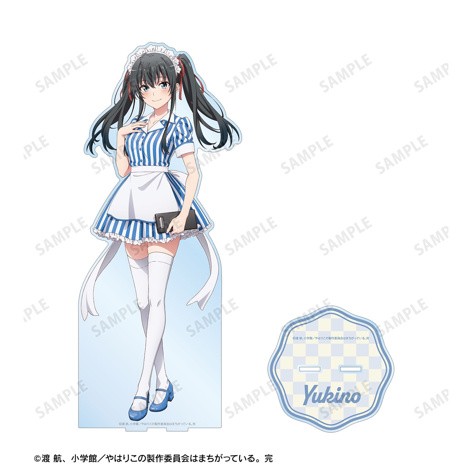 やはり俺の青春ラブコメはまちがっている。完 描き下ろしイラスト 雪ノ下雪乃 アメリカンダイナーver. 特大アクリルスタンド 画像 3 | AniSmile
