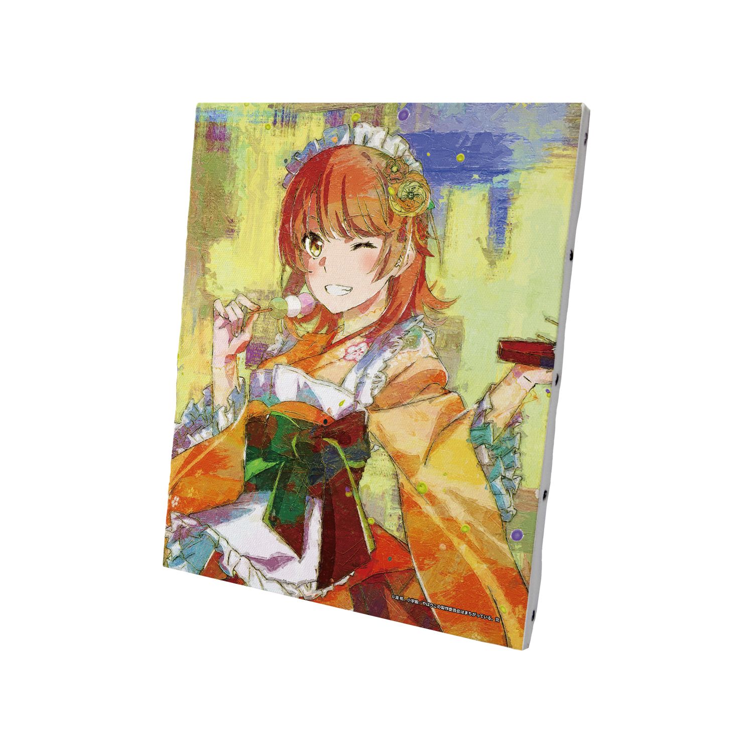 やはり俺の青春ラブコメはまちがっている。完 描き下ろし 一色いろは 和風メイド服ver. grunge CANVAS キャンバスボード - 公式商品画像 | AniSmile